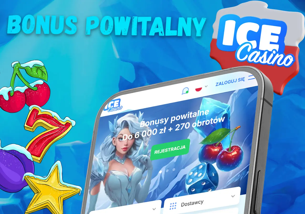 Odbierz bonus powitalny w kasynie ICE