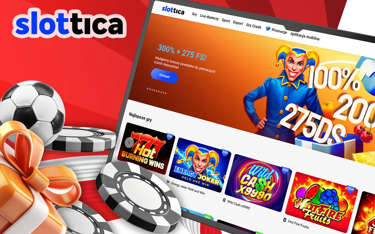 Przeczytaj recenzję kasyna Slottica i odbierz bonus