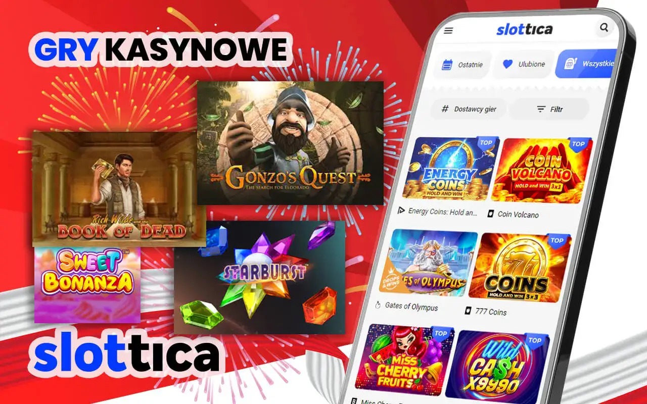 Zagraj w tysiące gier hazardowych w kasynie Slottica