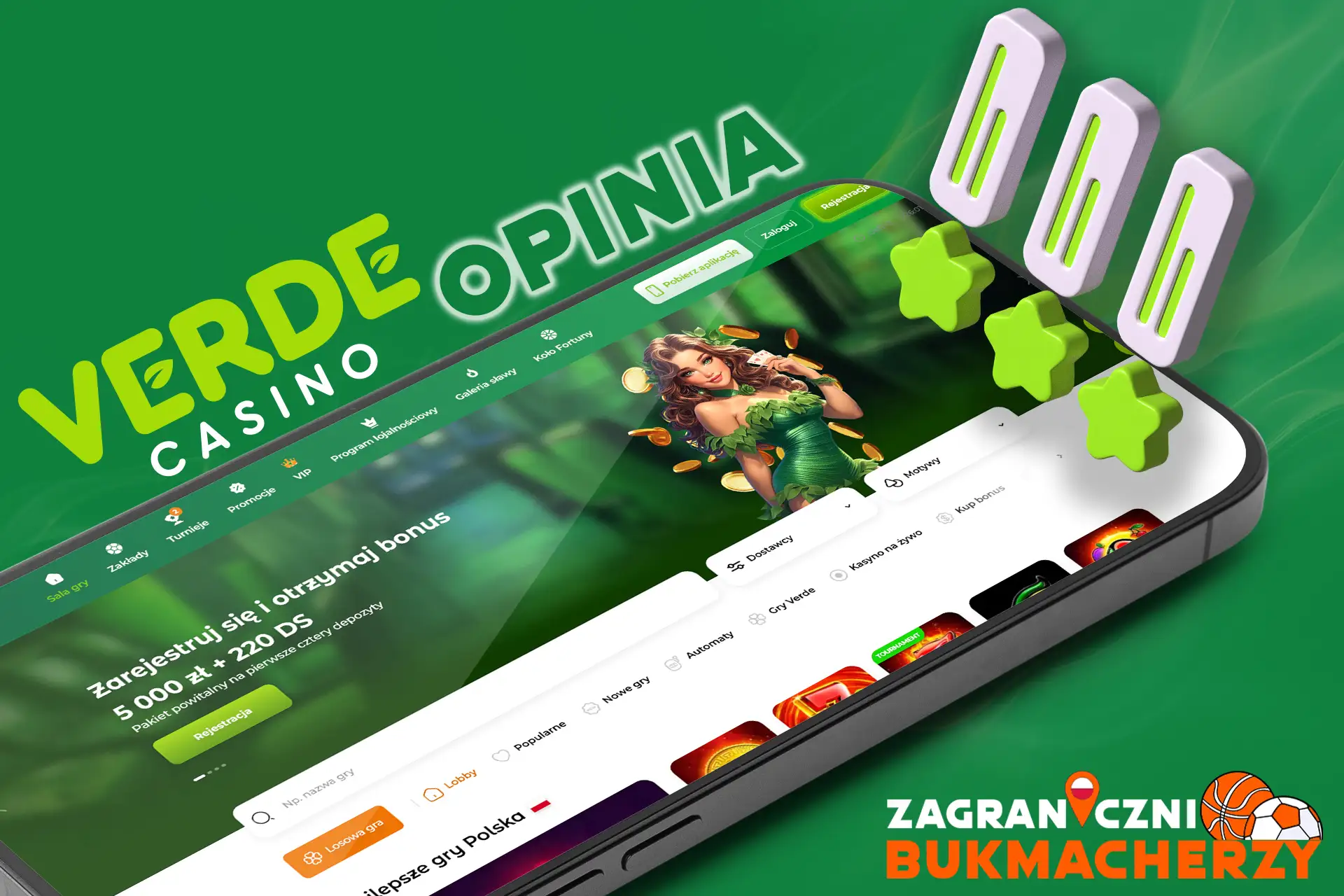 Recenzje graczy Verde Casino