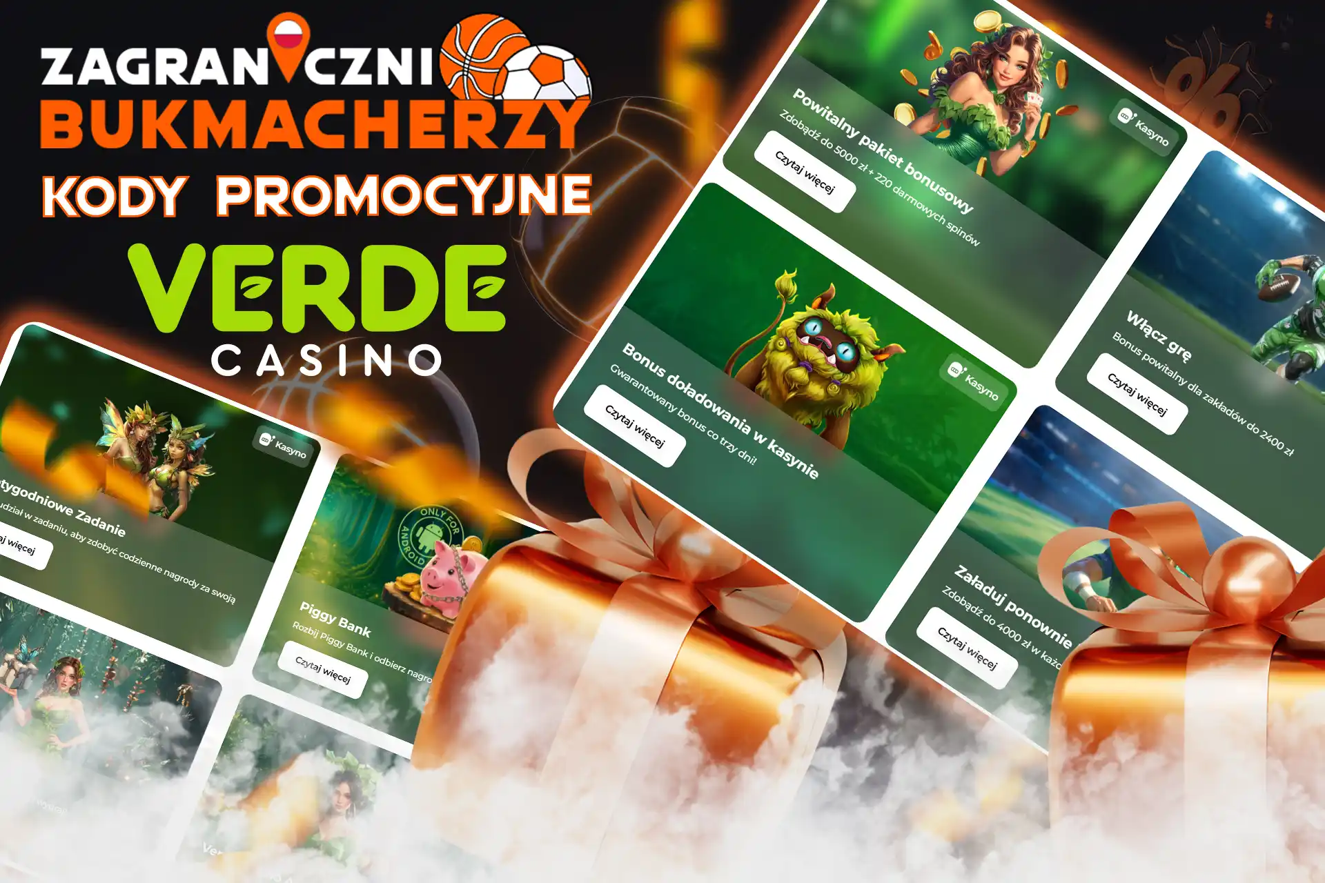 Szeroki wybór bonusów bukmacherskich