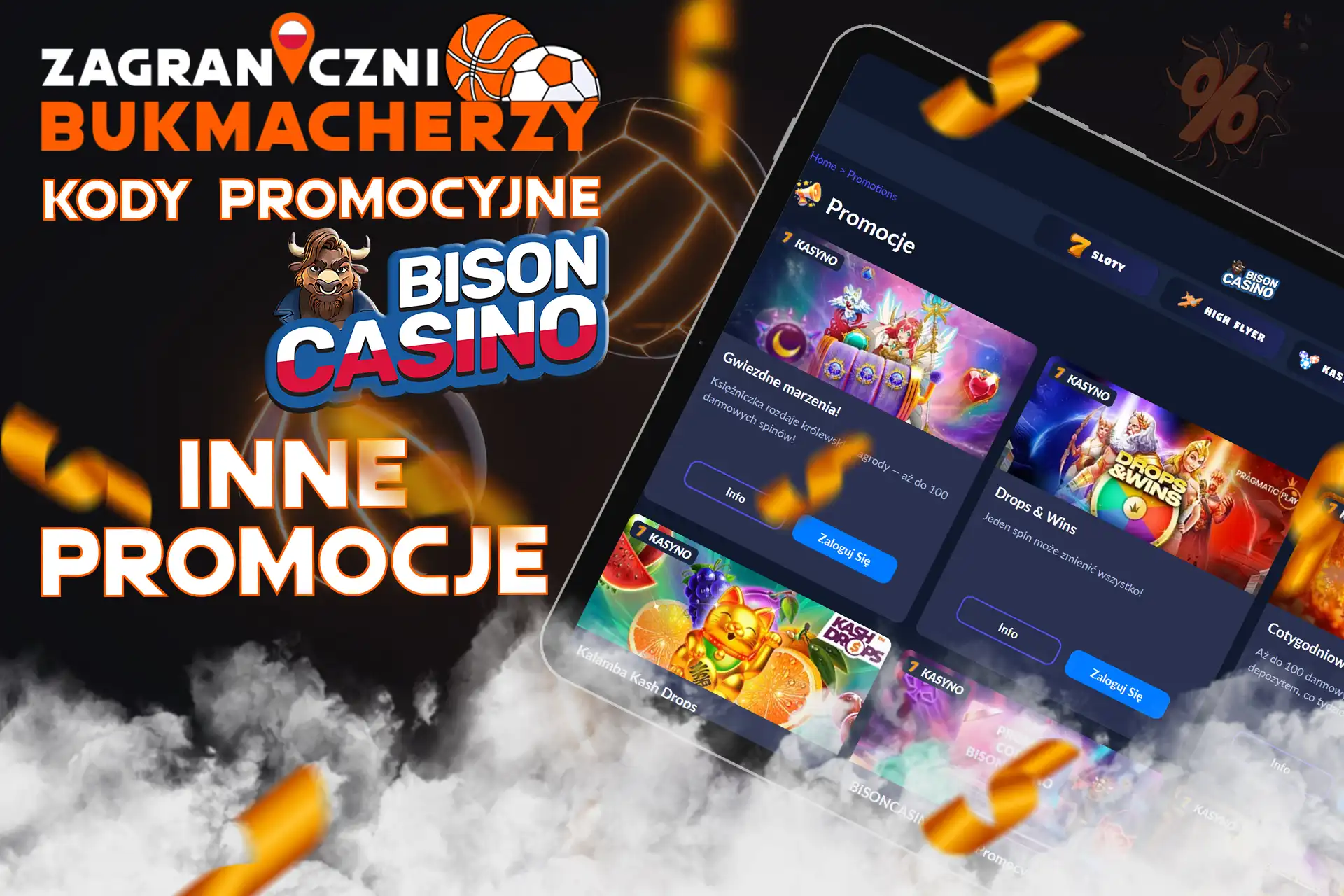 Inne oferty bonusowe od bukmachera