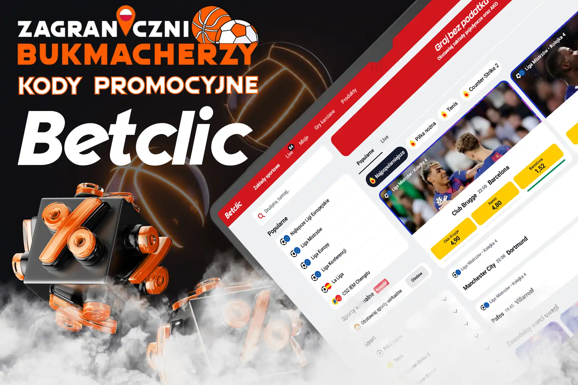 Sprawdź kod promocyjny bukmachera Betclic