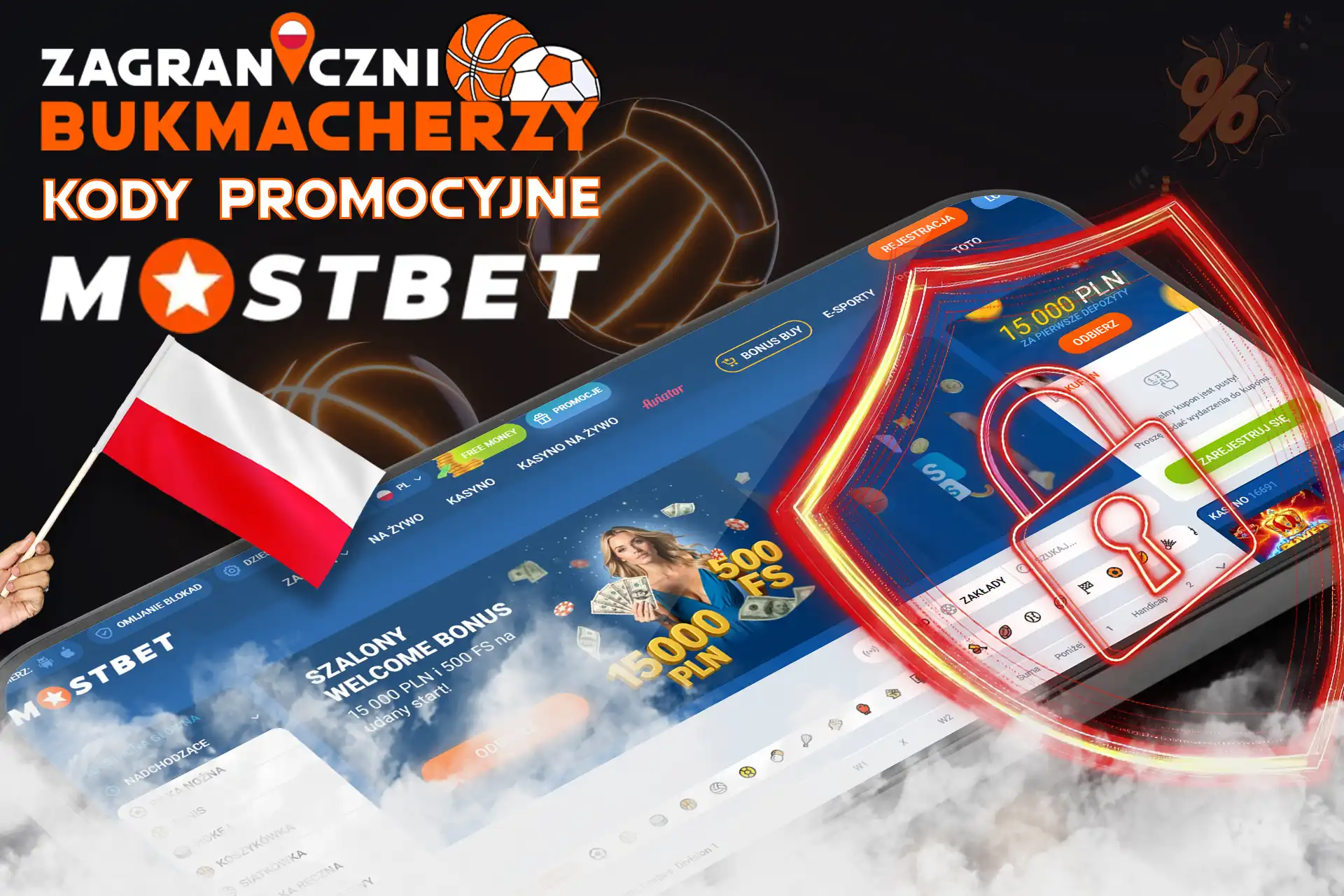 Legalne kody promocyjne dla bukmachera Mostbet
