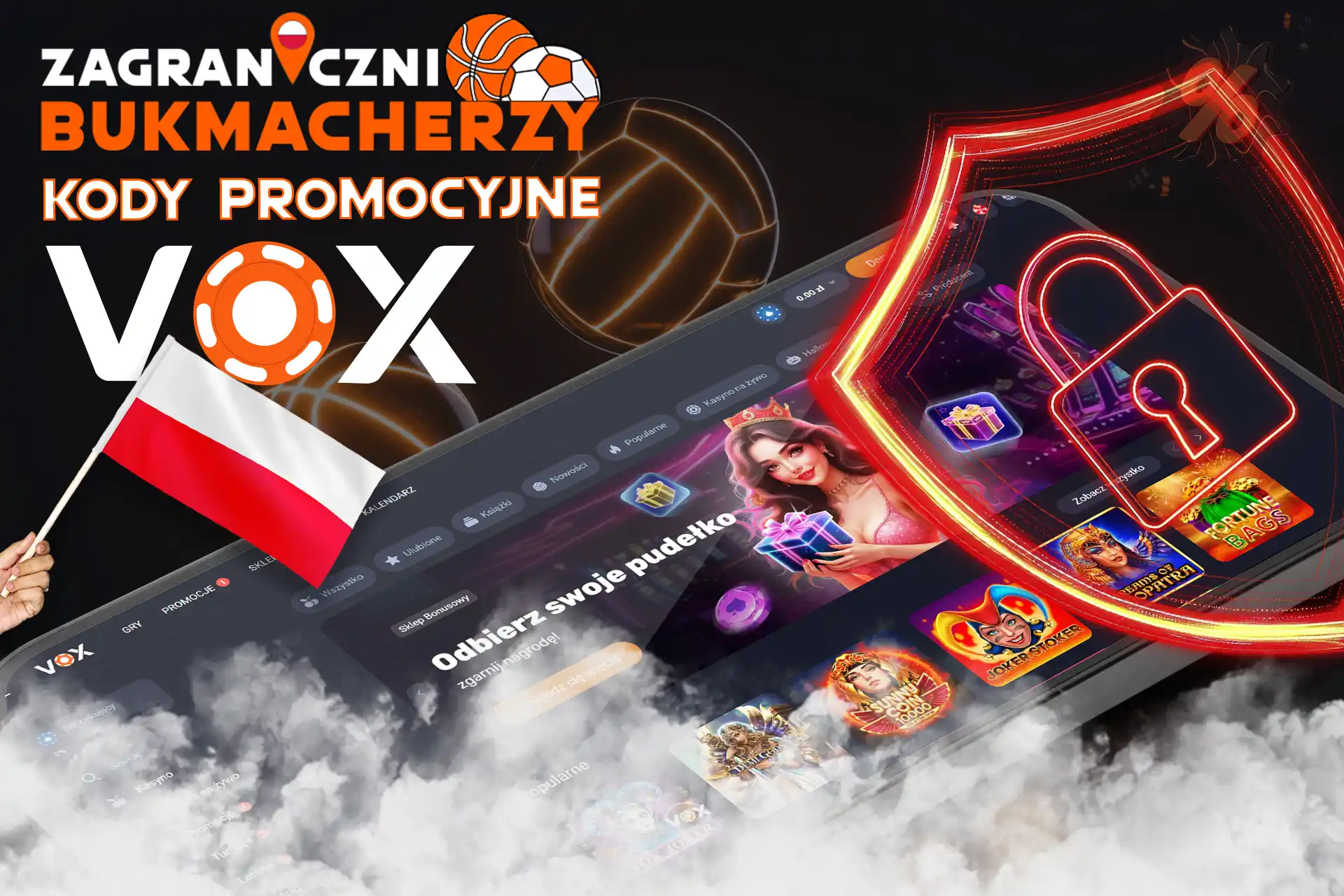Bezpieczny i legalny bukmacher VOX